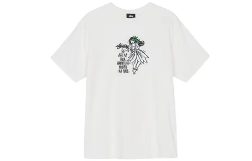 Stussy T Shirts Unisex Crew Neck Moderate Straight Fit