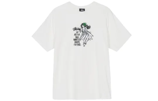 Stussy T Shirts Unisex Crew Neck Moderate Straight Fit