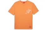 Li Ning T Shirt Unisex Orange Red