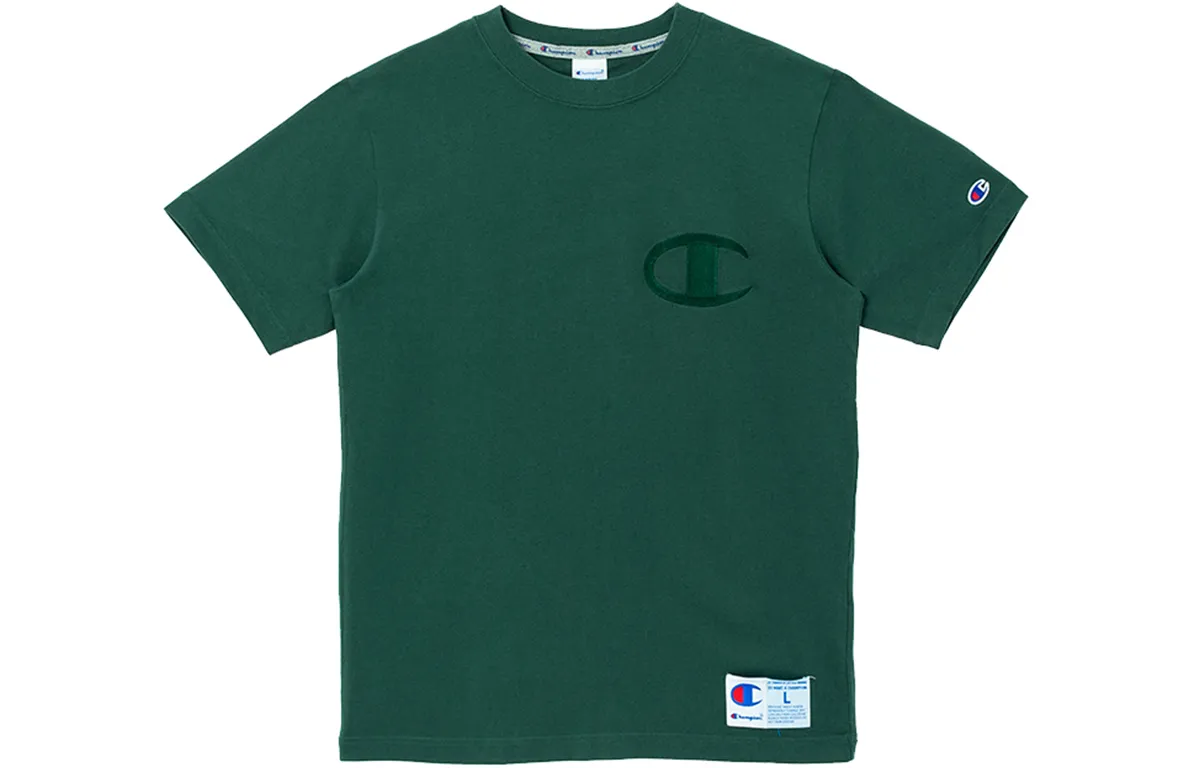 Champion T Shirt Japan Version Men's Dark Green