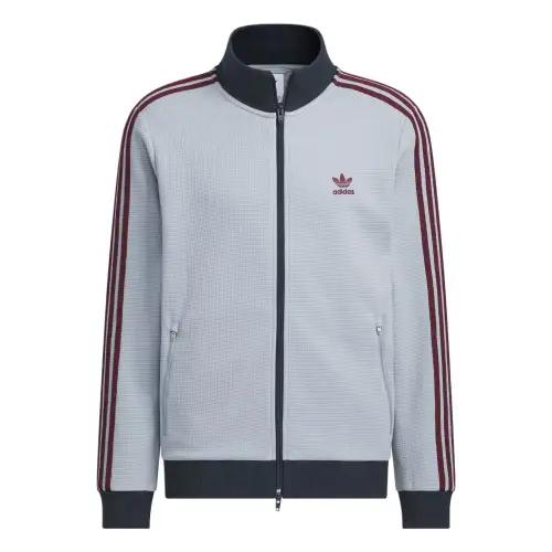 Adidas Originals TRACK TOP Jackets & Coats Unisex Silver Gray
