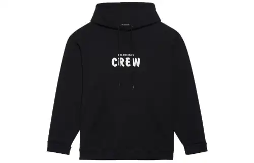 Balenciaga Sweatshirt Regular Fit Men's Black