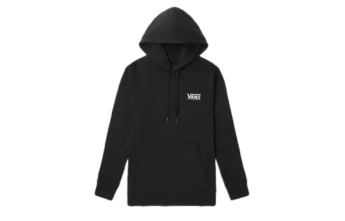 Vans Sweatshirts Unisex Black Hooded Moderate Regular