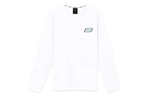 Skechers Sweatshirts Unisex Bright White Crew Neck Moderate Regular