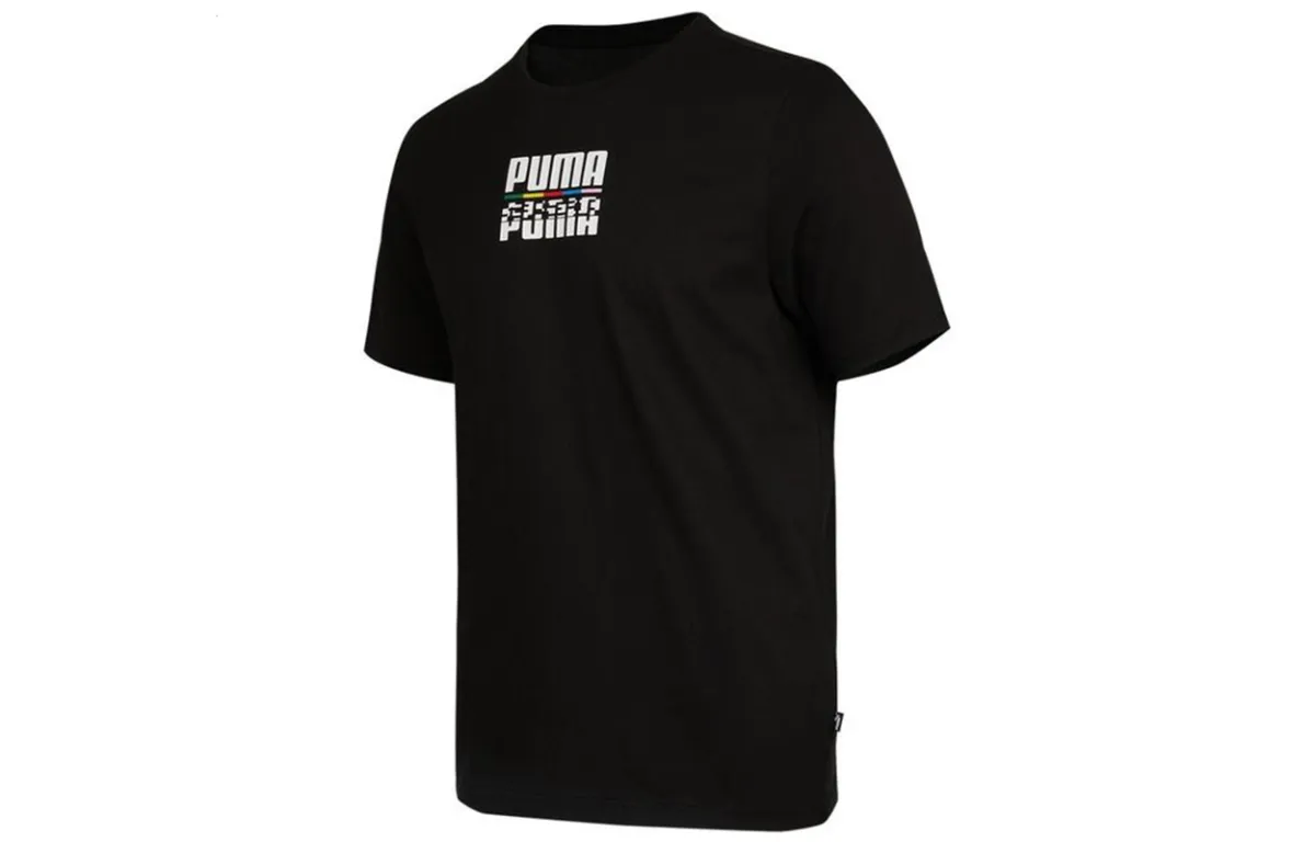PUMA Set in Sleeve T Shirt Men's Black