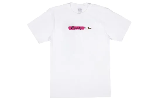 RIPNDIP T Shirts Unisex White Crew Neck Moderate Straight Fit