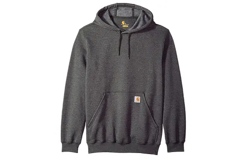 Carhartt K121 Basic Fleece Lined Casual Sports Workwear Pullover Hooded, Medium Weight LOOSE FIT Sweatshirt Unisex
