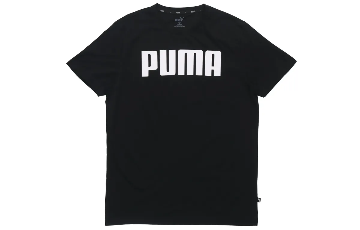 PUMA ESS T-Shirts Men's Crew Neck Moderate Straight Fit