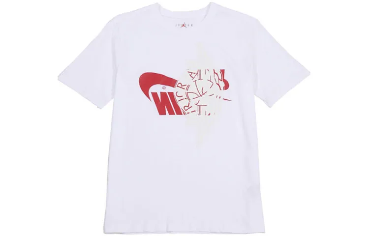 Jordan T-Shirts Men's Crew Neck Moderate Straight Fit