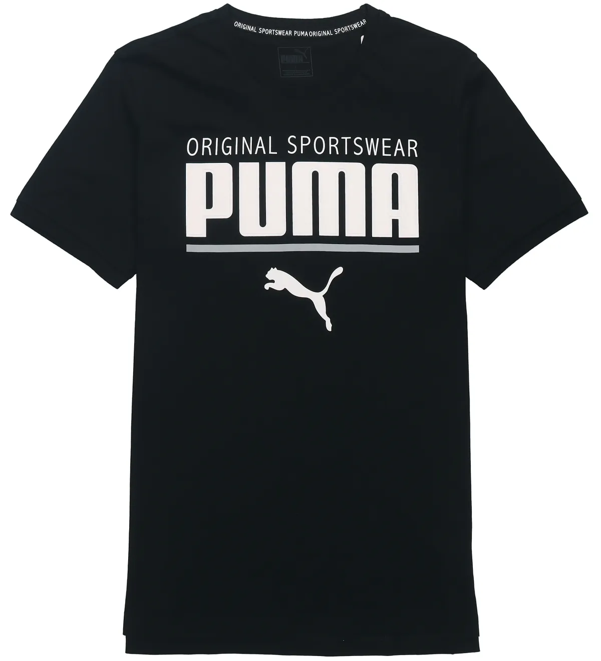 PUMA T-Shirts Men's Crew Neck Moderate Straight Fit