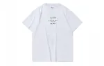 Li Ning T Shirts Men's Standard White Crew Neck Moderate Straight Fit