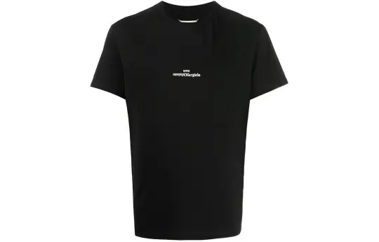 Maison Margiela Logo Printed Crewneck T-Shirt