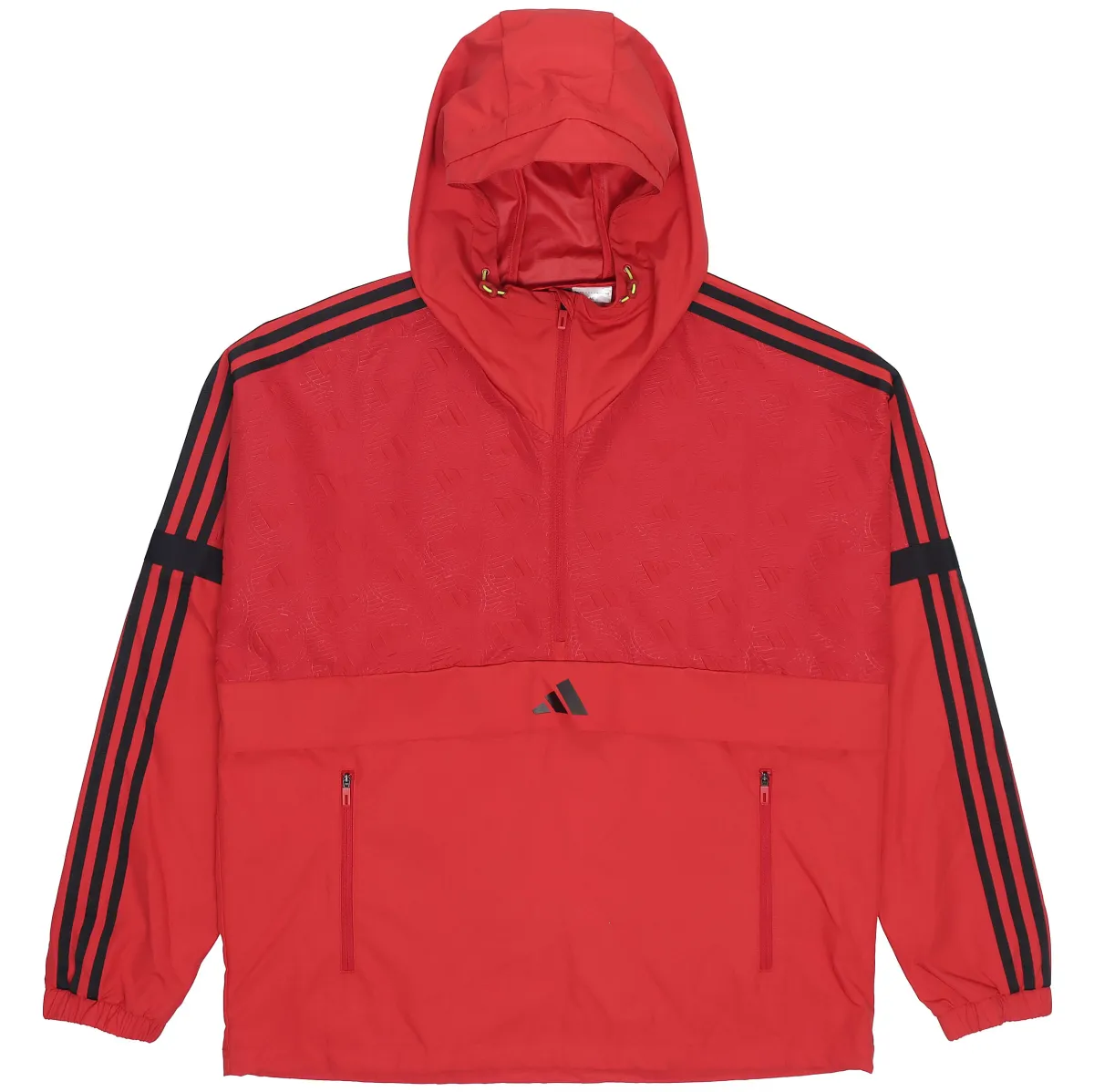 Adidas Sweatshirts Men's Energy Red Hooded Moderate Regular