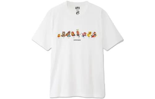 UNIQLO Straight Fit T Shirt Unisex White