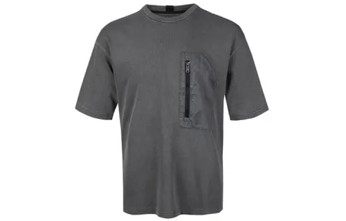 Jordan 23ENG T Shirts Men's Black Crew Neck Moderate Straight Fit