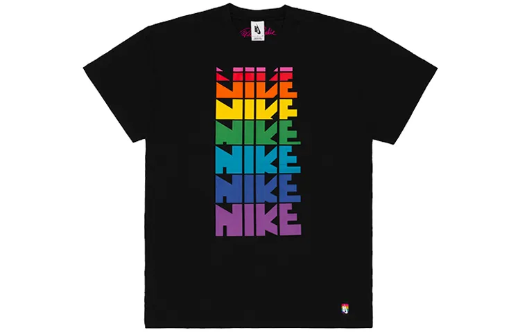 Nike T-Shirts Men's Crew Neck Moderate Straight Fit