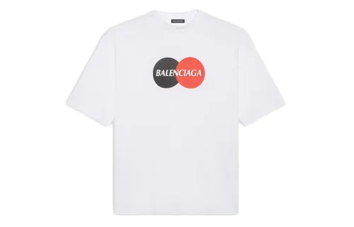 Balenciaga T Shirt, Loose Fit Men's White