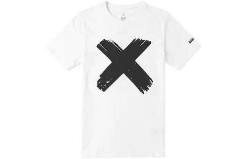 Jordan T Shirts Men's Crew Neck Moderate Straight Fit