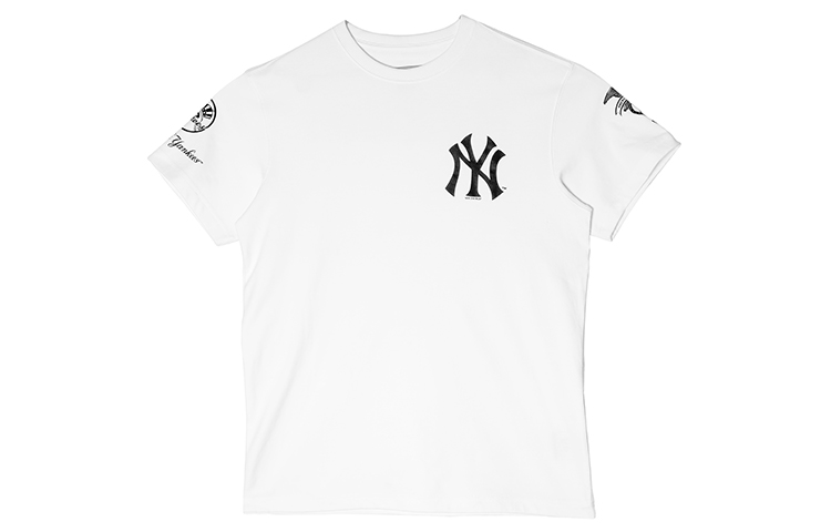 New Era T Shirt Couple, Trendy And Versatile Unisex White