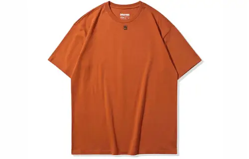 Li Ning T Shirts Unisex Caramel Crew Neck Moderate