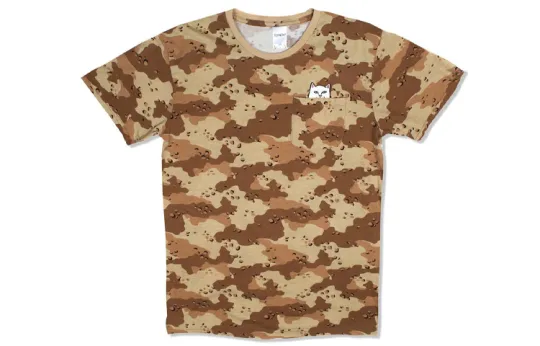 RIPNDIP T Shirt Men's Yellow Camouflage