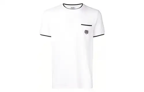 KENZO Tiger Embroidered Crewneck T Shirt