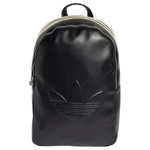 Adidas, polyurethane black backpack for men and women, with your logo imprint, for beloved