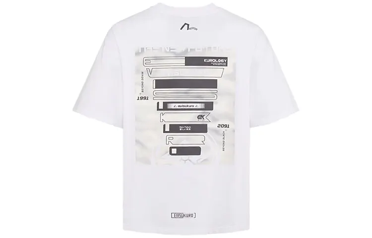 EVISU T Shirts Men's Crew Neck Moderate Straight Fit