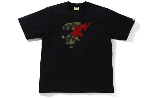Bape 1st Camo Ape Face Sta Relaxed Fit Tee