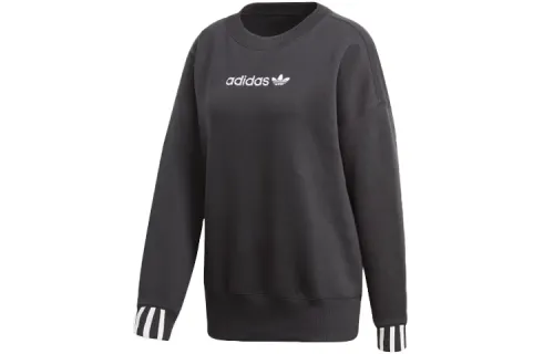 Adidas Originals Sweatshirts Women's Black Moderate Regular