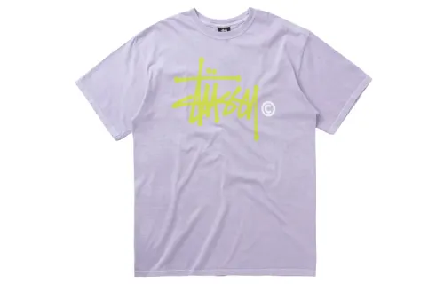 Stussy Basic Logo Pigment Dyed Tee