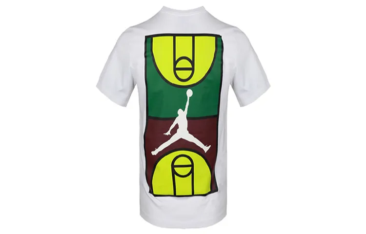 Jordan Set-in Sleeve T-Shirt Men's White