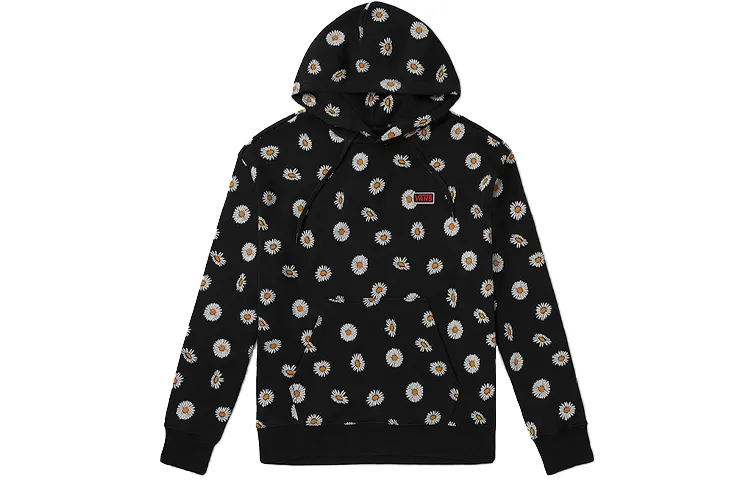 Vans Sweatshirts Unisex Black Hooded (Non-detachable) Moderate