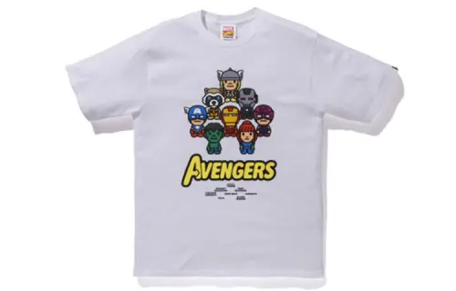 Bape X Marvel Milo Avengers Tee