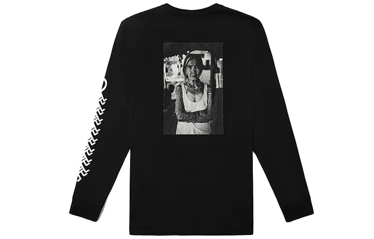 Vans OtwWhang T Shirts Unisex Black Crew Neck Moderate Straight Fit