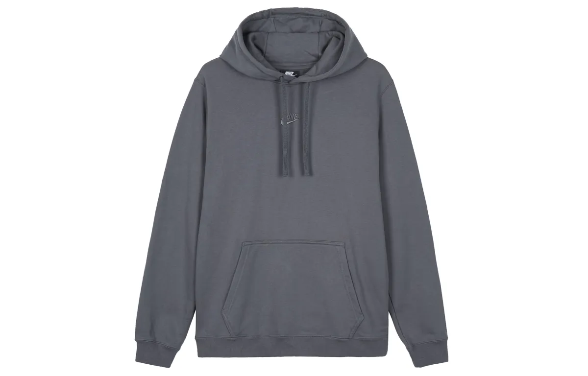 Nike Sweatshirts Men's Gray Hooded Moderate Regular