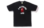 A BATHING APE Head Series T Shirts Unisex Crew Neck Moderate Heavyweight