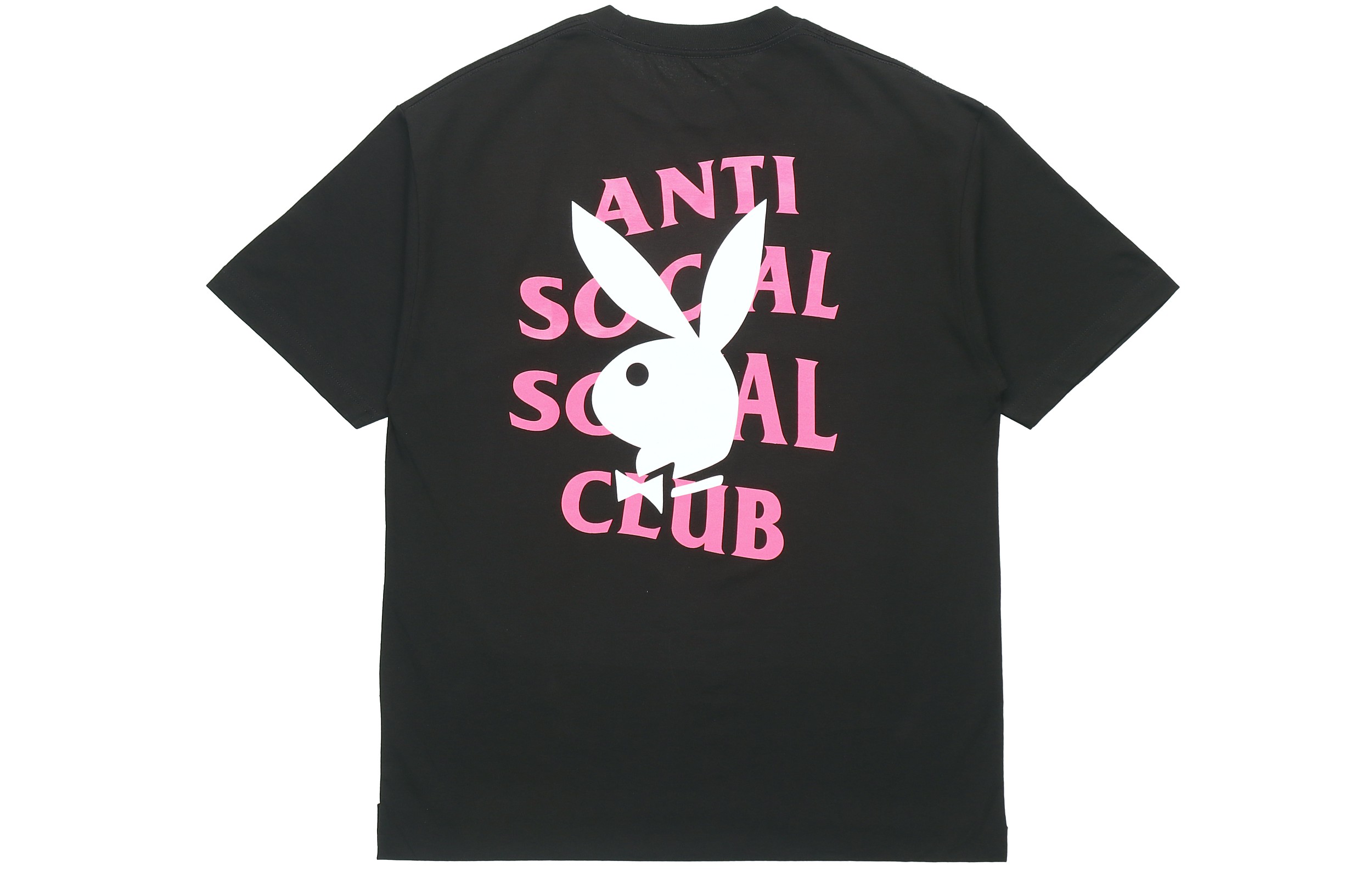 ANTI SOCIAL SOCIAL CLUB Logo Print T Shirt Unisex Black