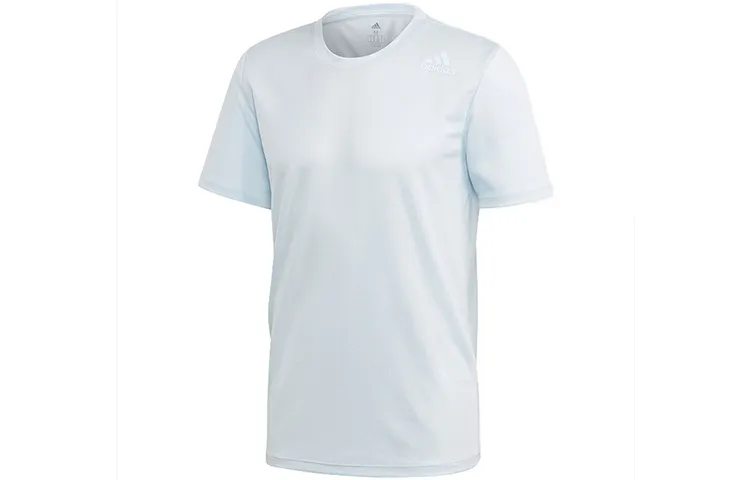 Adidas T Shirt Men's Light Sky Blue