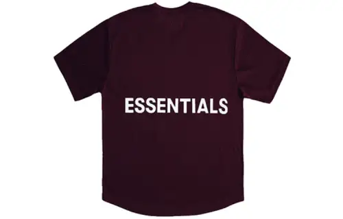 Fear Of God Essentials SS19 T Shirts Unisex Crew Neck Moderate Straight Fit