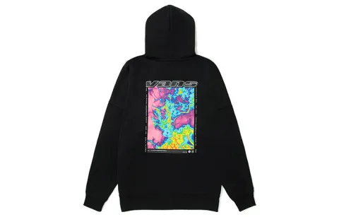 Vans Sweatshirts Unisex Black Hooded (Non-detachable) Moderate