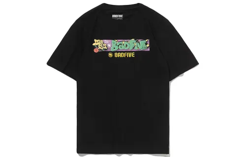 Li Ning T Shirts Men's Black Crew Neck Moderate Straight Fit