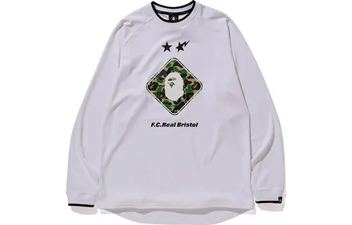 Bape X F.C.R.B. Emblem L/S Tee