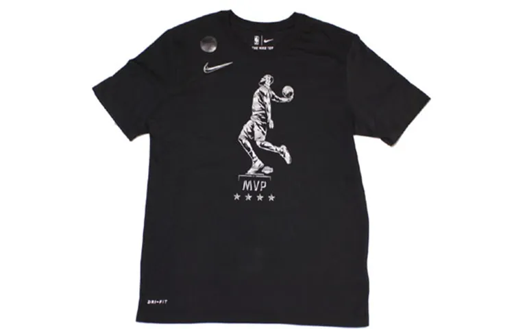 Nike T-Shirts Men's Crew Neck Moderate Straight Fit