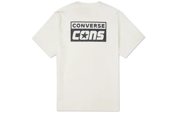 Converse T Shirt Men's Beige Yellow
