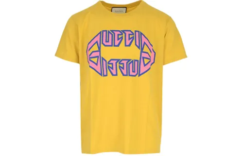 GUCCI T Shirts Men's Crew Neck Moderate Straight Fit