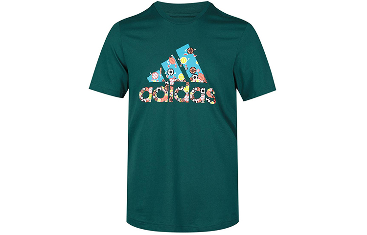 Adidas T Shirt Men's Forest Green