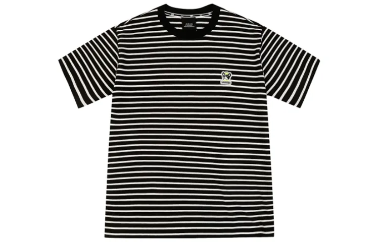 MLB T-Shirts Unisex Black Crew Neck Moderate Straight Fit