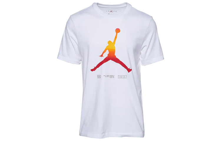 Jordan Legacy AJ11 T Shirts Men's White Crew Neck Moderate Straight Fit
