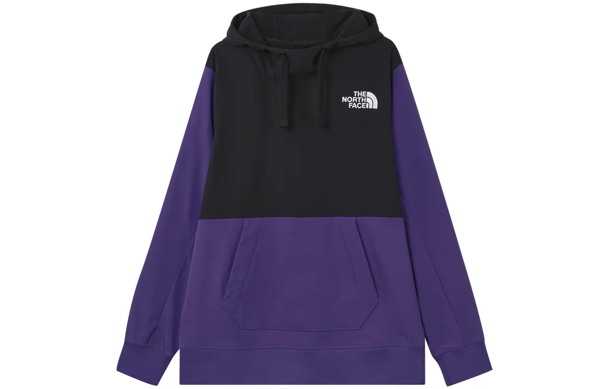 THE NORTH FACE Sweatshirts Men's Purple Hooded Moderate Regular
